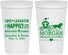 Personalized Wedding 22 oz Stadium Cups - Happily Ever After | 452