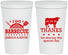 Personalized Wedding 22 oz Stadium Cups - I Do Barbecue Bbq | 468