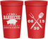 Personalized Wedding 22 oz Stadium Cups - I Do Barbecue Bbq | 473
