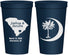 Personalized Wedding 22 oz Stadium Cups - Palmetto Tree | 475