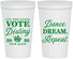 Personalized Prom 22 oz Stadium Cups - Queen Vote | 50016