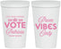 Personalized Prom 22 oz Stadium Cups - Queen Vote | 50017