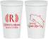 Personalized Wedding 22 oz Stadium Cups - Costa Rica | 518