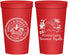 Personalized Wedding 22 oz Stadium Cups - Domincan Republic | 523