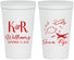 Personalized Wedding 22 oz Stadium Cups - Fiji | 524