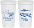 Personalized Wedding 22 oz Stadium Cups - Fiji | 525