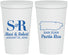 Personalized Wedding 22 oz Stadium Cups - Puerto Rico | 538