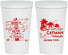 Personalized Wedding 22 oz Stadium Cups - Cayman Island | 545