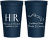 Personalized Wedding 22 oz Stadium Cups - Turks And Caicos | 546