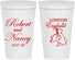 Personalized Wedding 22 oz Stadium Cups - England | 548