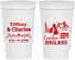 Personalized Wedding 22 oz Stadium Cups - England | 549