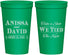 Personalized Wedding 22 oz Stadium Cups - Take A Shot We Tied The Knot | 551