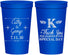 Personalized Wedding 22 oz Stadium Cups - Monogram | 556