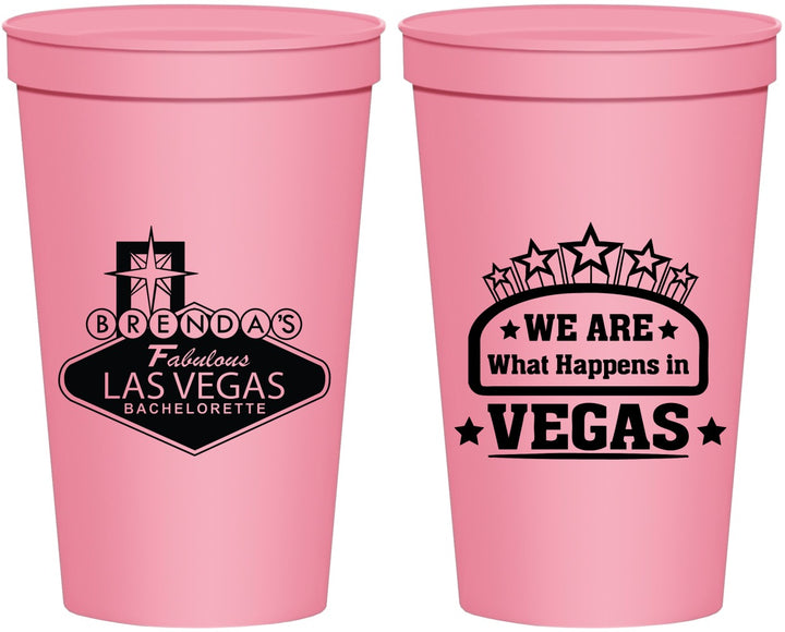Personalized Bachelorette 22 oz Stadium Cups - Las Vegas | 60016
