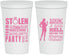 Personalized Bachelorette 22 oz Stadium Cups - Raising A Little Hell | 60020