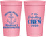 Personalized Bachelorette 22 oz Stadium Cups - I Do Drinking Team | 60038