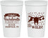 Personalized Bachelorette 22 oz Stadium Cups - Lets Get Wild Cowgirl | 60048