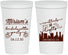 Personalized Bachelorette 22 oz Stadium Cups - San Diego | 60067