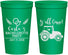 Personalized Bachelorette 22 oz Stadium Cups - Tractor Farm | 60070