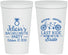 Personalized Bachelorette 22 oz Stadium Cups - Last Ride Before Bride | 60073