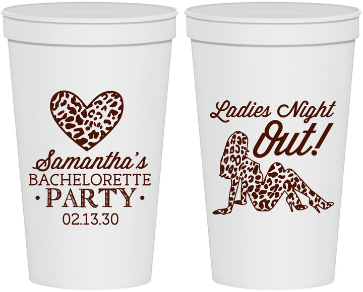 Personalized Bachelorette 22 oz Stadium Cups - Ladies Night Out | 60086