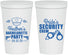 Personalized Bachelorette 22 oz Stadium Cups - Police Security Crew | 60091