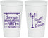 Personalized Bachelorette 22 oz Stadium Cups - Stroll On Down | 60092