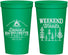 Personalized Bachelorette 22 oz Stadium Cups - Camping | 60094