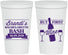 Personalized Bachelorette 22 oz Stadium Cups - Wine | 60099