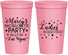 Personalized Bachelorette 22 oz Stadium Cups - Ladies Night Out | 60101