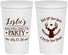 Personalized Bachelorette 22 oz Stadium Cups - Deer Heels Boots | 60102