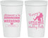 Personalized Bachelorette 22 oz Stadium Cups - Raising A Little Hell | 60105