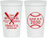 Personalized Bachelorette 22 oz Stadium Cups - Final Swing Before Ring | 60109