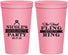 Personalized Bachelorette 22 oz Stadium Cups - Final Fling Before The Ring | 60110