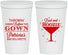Personalized Bachelorette 22 oz Stadium Cups - Bad And Boozie | 60121