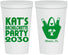 Personalized Bachelorette 22 oz Stadium Cups - Beach | 60126