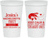 Personalized Bachelorette 22 oz Stadium Cups - Crawfish Boil | 60137