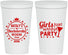 Personalized Bachelorette 22 oz Stadium Cups - Girls Just Wanna Party | 60139