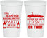 Personalized Bachelorette 22 oz Stadium Cups - Before She Says I Do | 60142