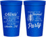 Personalized Bachelorette 22 oz Stadium Cups - Formal Party | 60145