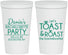 Personalized Bachelorette 22 oz Stadium Cups - Toast And Roast | 60153