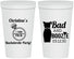 Personalized Bachelorette 22 oz Stadium Cups - Bad And Boozie | 60157