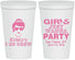 Personalized Bachelorette 22 oz Stadium Cups - Girls Just Wanna Party | 60158