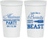 Personalized Bachelorette 22 oz Stadium Cups - Beauty Beast | 60161