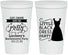 Personalized Bachelorette 22 oz Stadium Cups - Little Black Dress | 60164