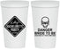 Personalized Bachelorette 22 oz Stadium Cups - Danger Bride To Be | 60165