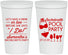 Personalized Bachelorette 22 oz Stadium Cups - Pool Party | 60167