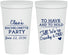 Personalized Bachelorette 22 oz Stadium Cups - To Have And To Hold | 60168