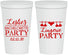 Personalized Bachelorette 22 oz Stadium Cups - Lingerie Party | 60171