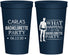 Personalized Bachelorette 22 oz Stadium Cups - What Happens | 60172